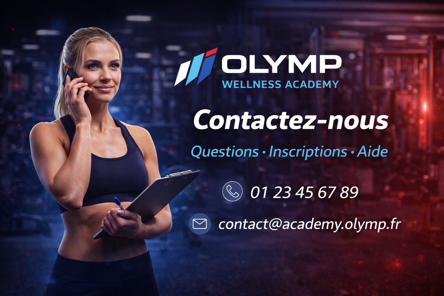 Contact formation coach sportif