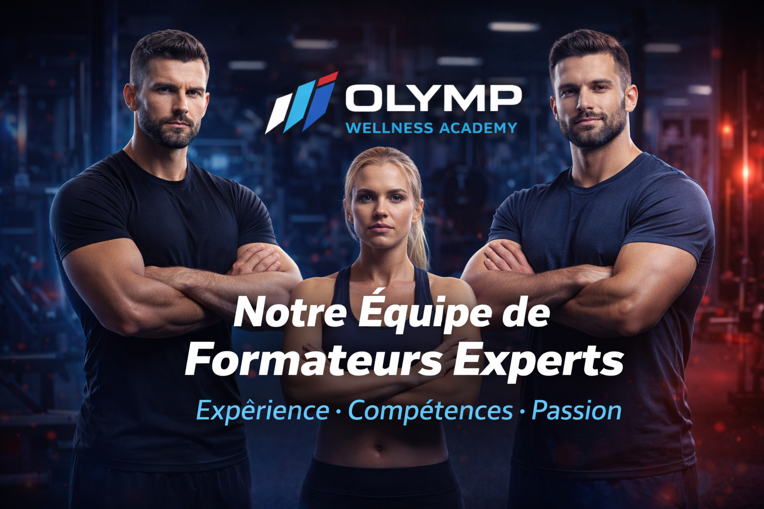Équipe de formateurs coach sportif